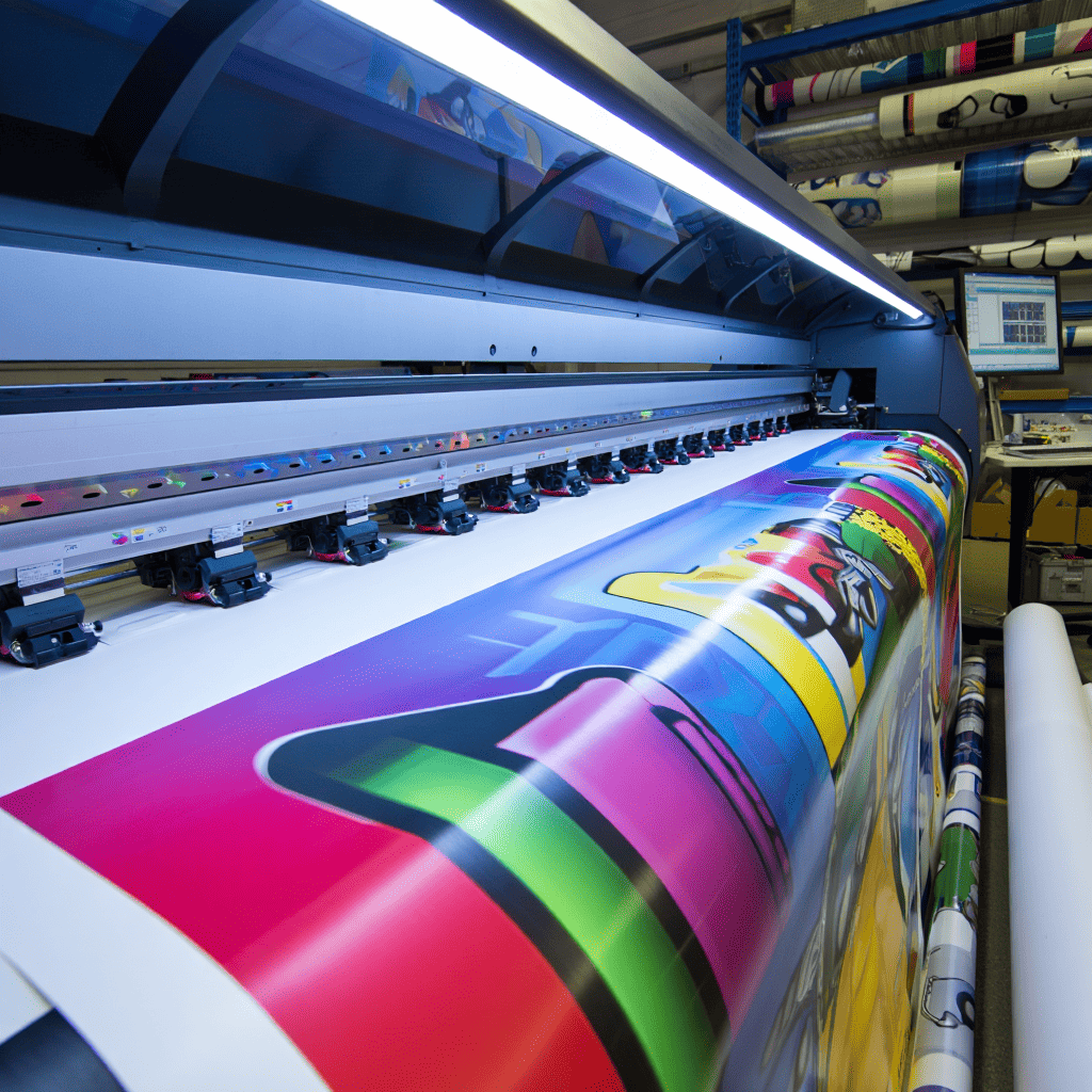 Détail technologie impression numérique