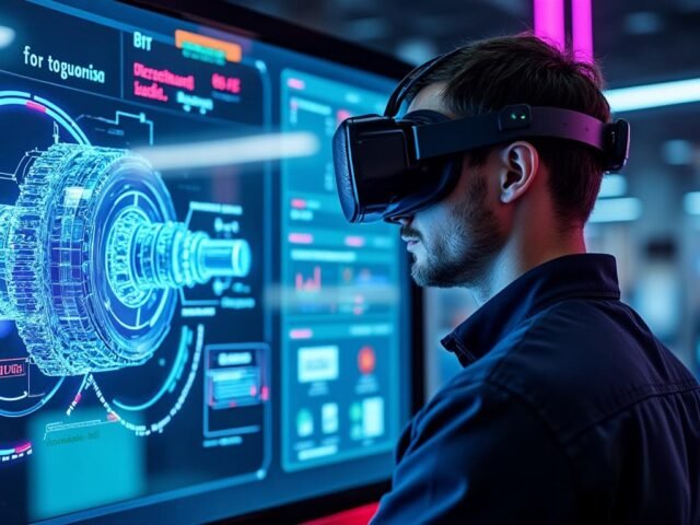 Réparer une machine à 500km de distance grâce à la VR.