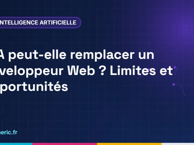 L&rsquo;IA peut-elle remplacer un développeur Web ? Limites et opportunités